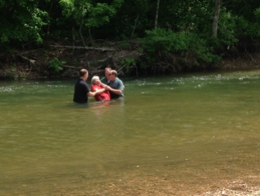 Koinania moments! Baptism